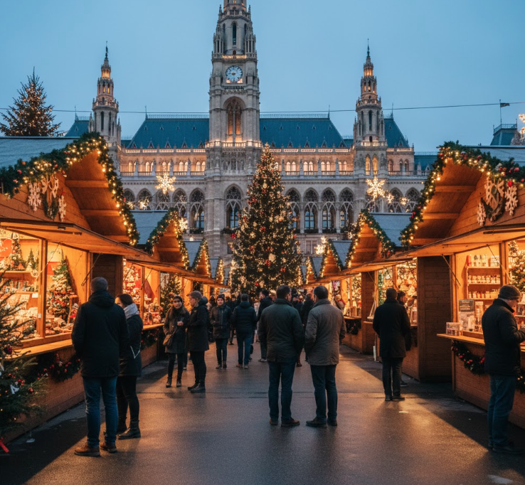 Best Places to Go in December (2025 & 2026 Guide) Vienna Christmas Market at Rathausplatz in December