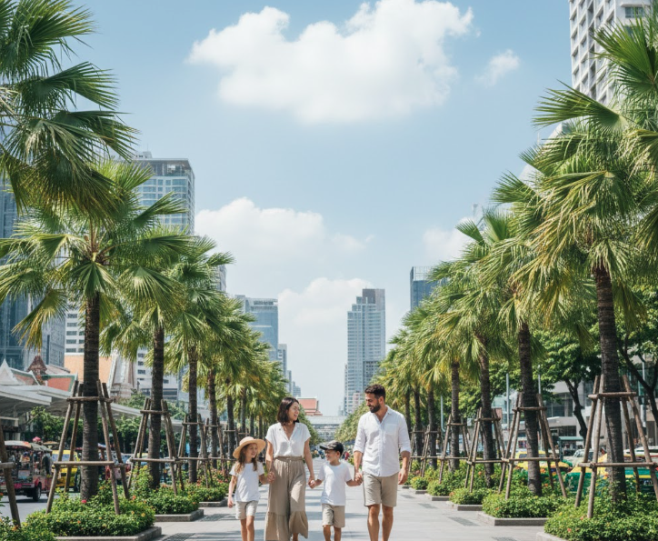 Best time to visit Bangkok and Pattaya with kids based on weather