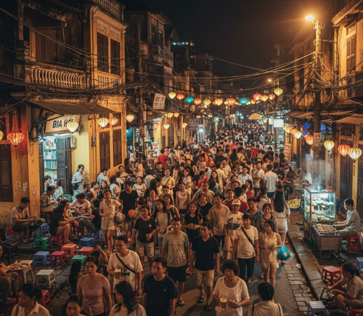 Hanoi vs Hi Chi Minh