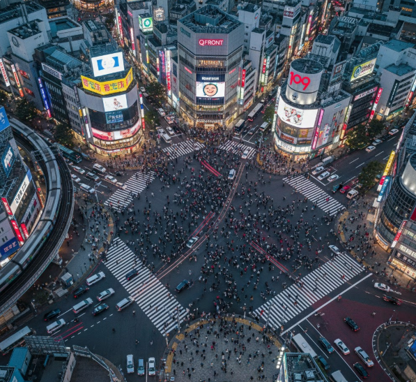 Shibuya crossing