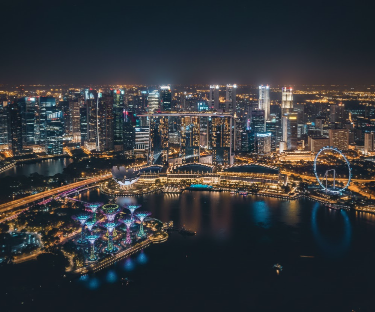 Marina Bay at night as part of Singapore and Malaysia 7-Day Itinerary arrival day"