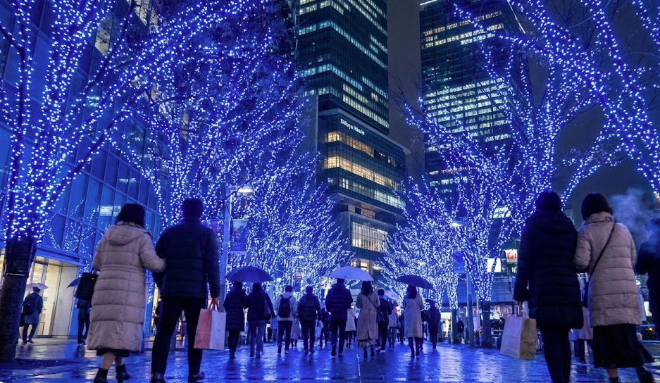 Best Places to Go in December (2025 & 2026 Guide) Tokyo Shibuya Blue Cave illumination during December
