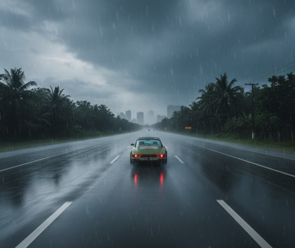 How to Plan a Road Trip in Asia: The Only Step-by-Step Guide You Will Ever Need wet road