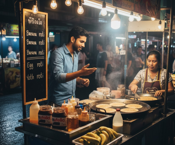What Indians Can Eat in Thailand: The Ultimate Guide for Indian Taste Buds (2025) thai roti