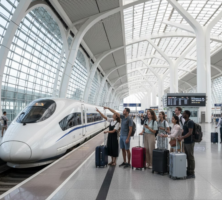 China tourism 2026 modern transport and high speed rail
