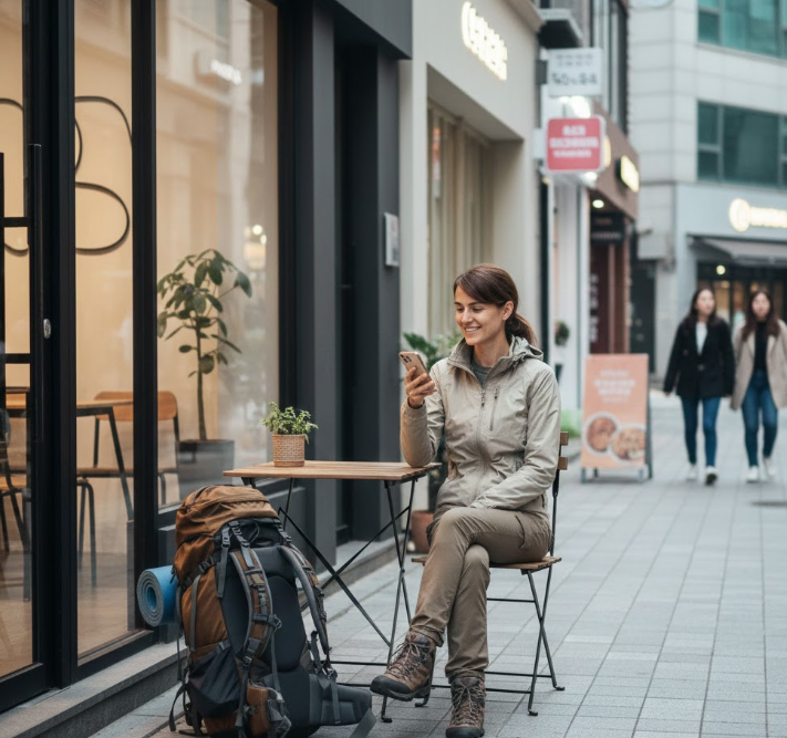 solo travel in Asia Seoul cafe culture