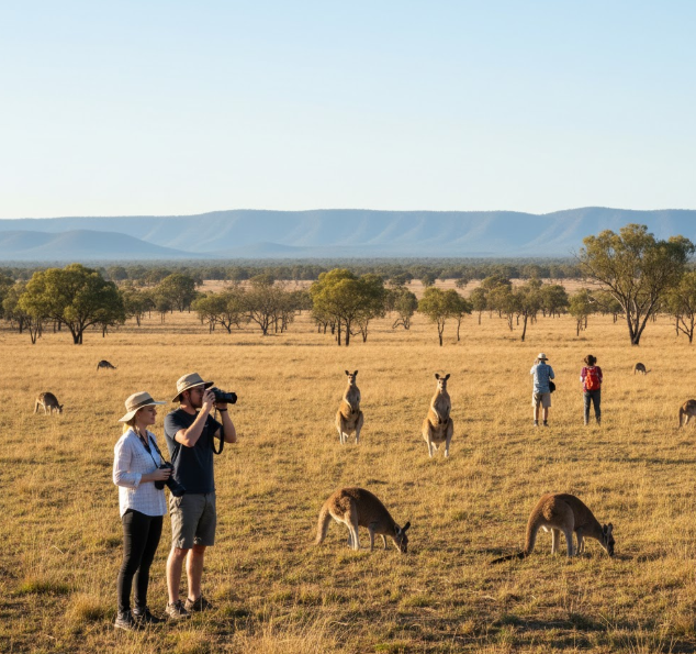inbound tourism to Australia wildlife experiences