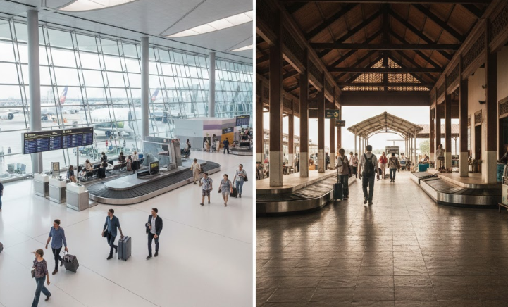 Thailand vs Cambodia airport arrival experience