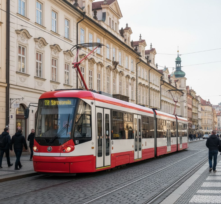 Prague public transport guide for Americans using trams and metro