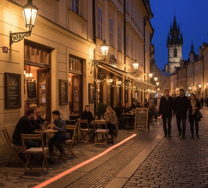 Prague nightlife experience for American travelers