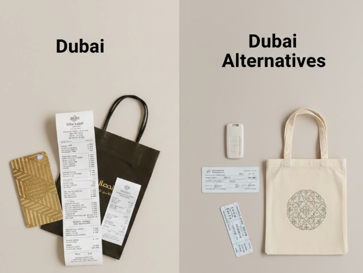 dubai alternatives cost comparison showing lower daily travel expenses in 2026