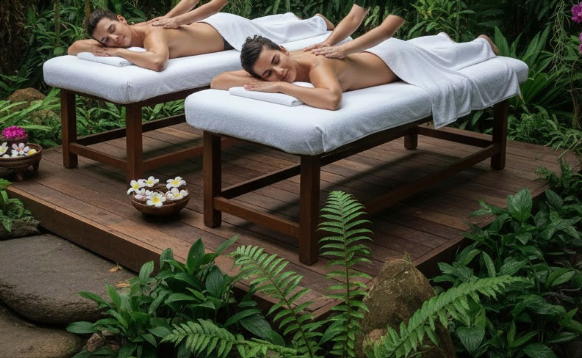 Thailand for honeymoon couple spa experience