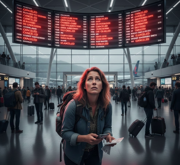 What to do when your flight is canceled