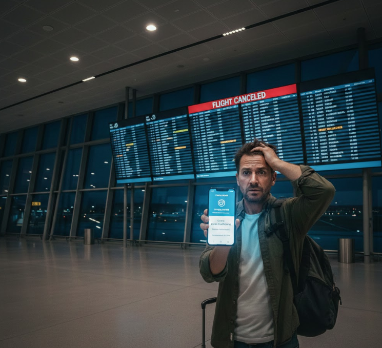 Travel insurance that actually works during a flight cancellation