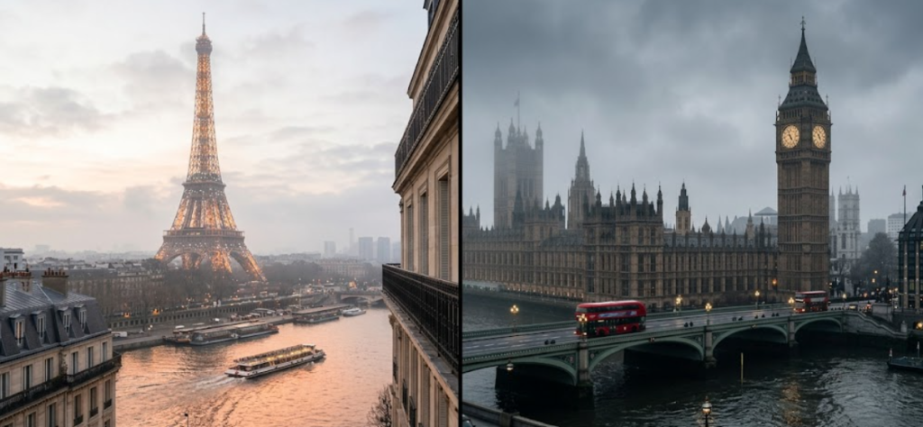 Paris vs London
