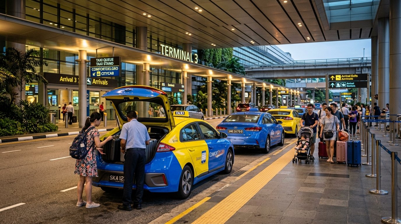 Singapore Changi Airport to City